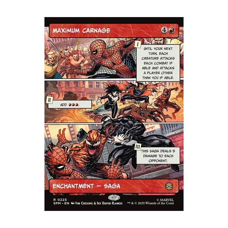 Maximum Carnage (Borderless) - Marvel's Spider-Man (Near Mint)