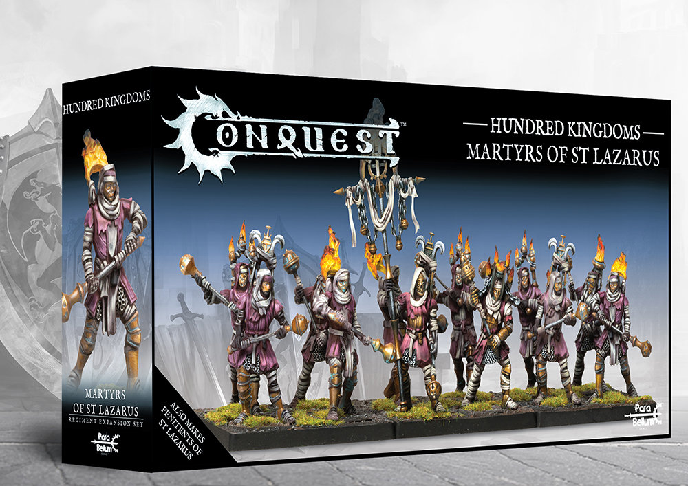Conquest: Hundred Kingdoms - Martyrs of St. Lazarus (Dual Kit) (Preorder)