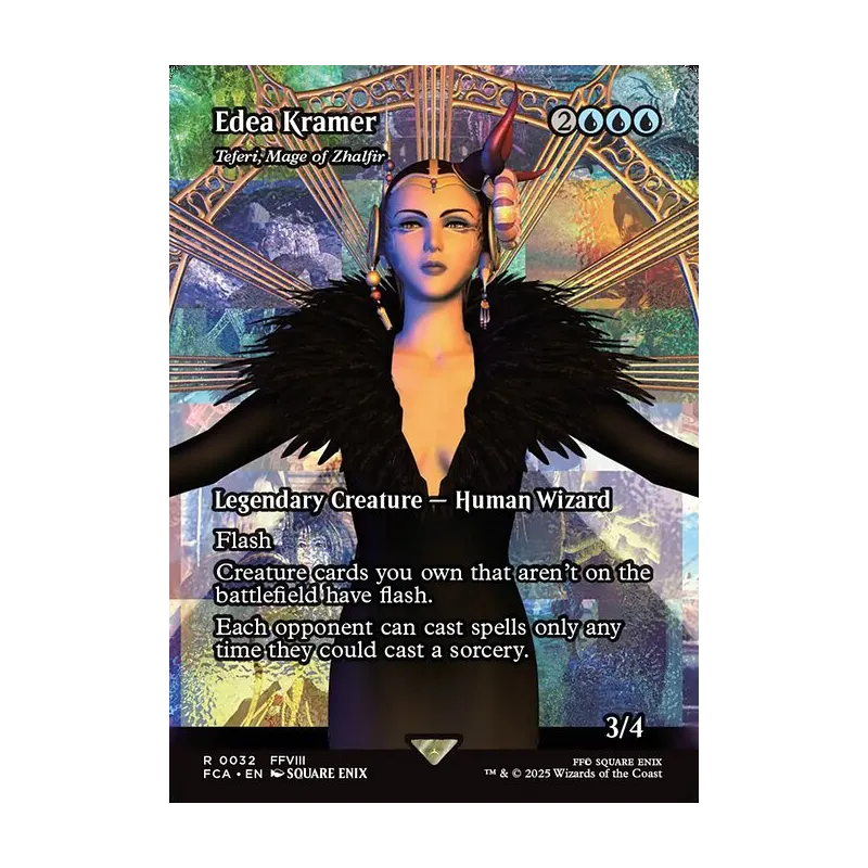 mtg final fantasy edea - Hidden Hope - Edea, Possessed Sorceress EDH Deck
