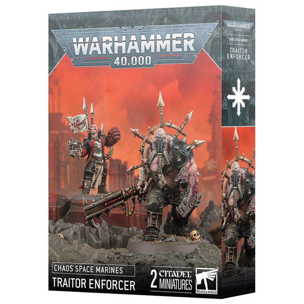 Warhammer 40K: Chaos Space Marines - Traitor Enforcer (Preorder)