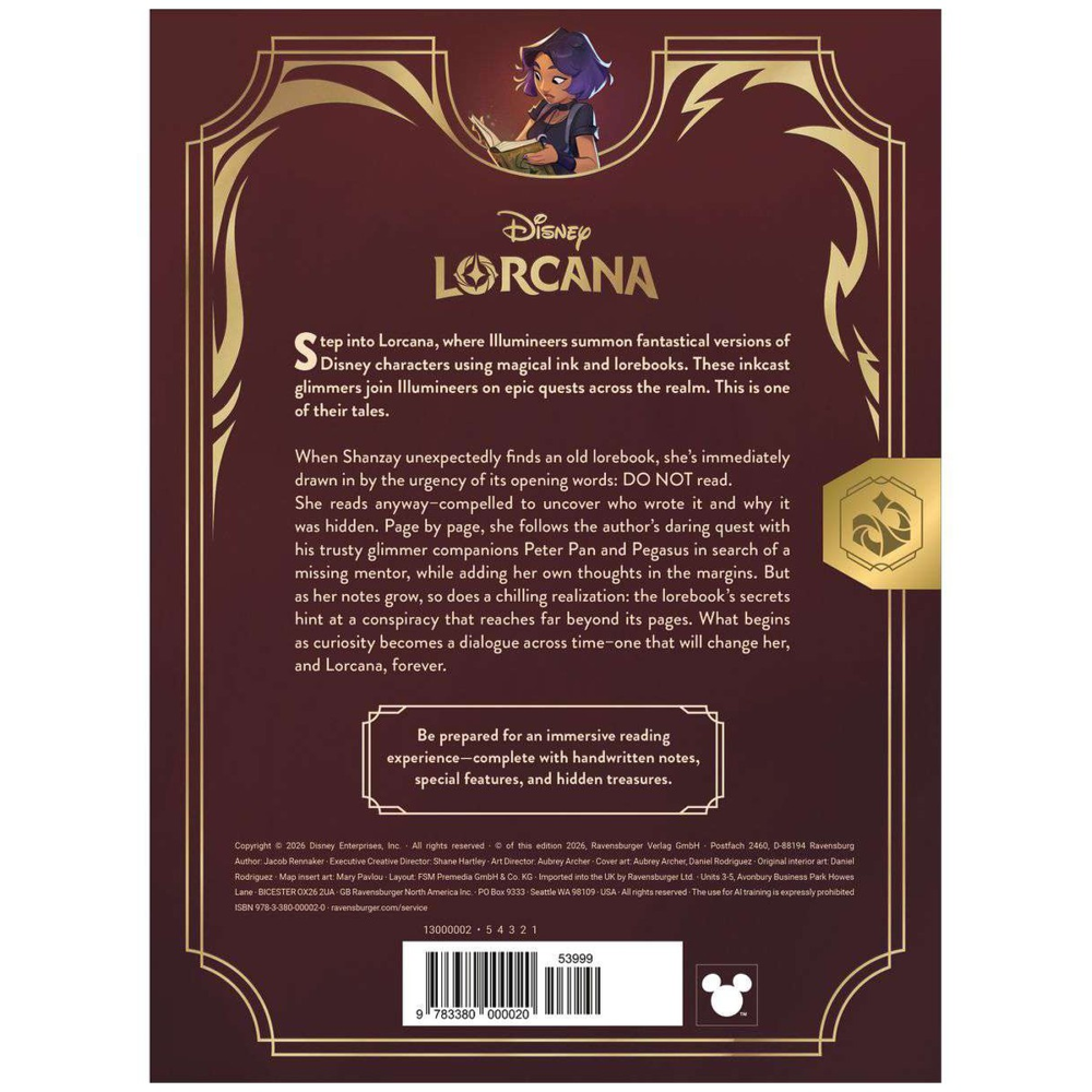 Lorcana TCG: Illumineer's Lorebook - Quest of Wonders (Preorder)