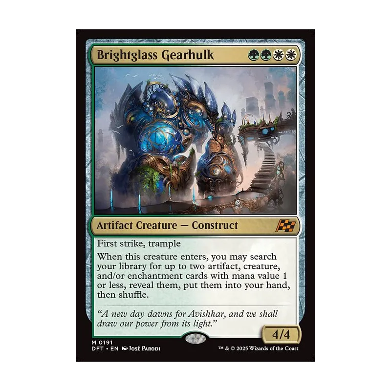 Brightglass Gearhulk - Aetherdrift (Near Mint)