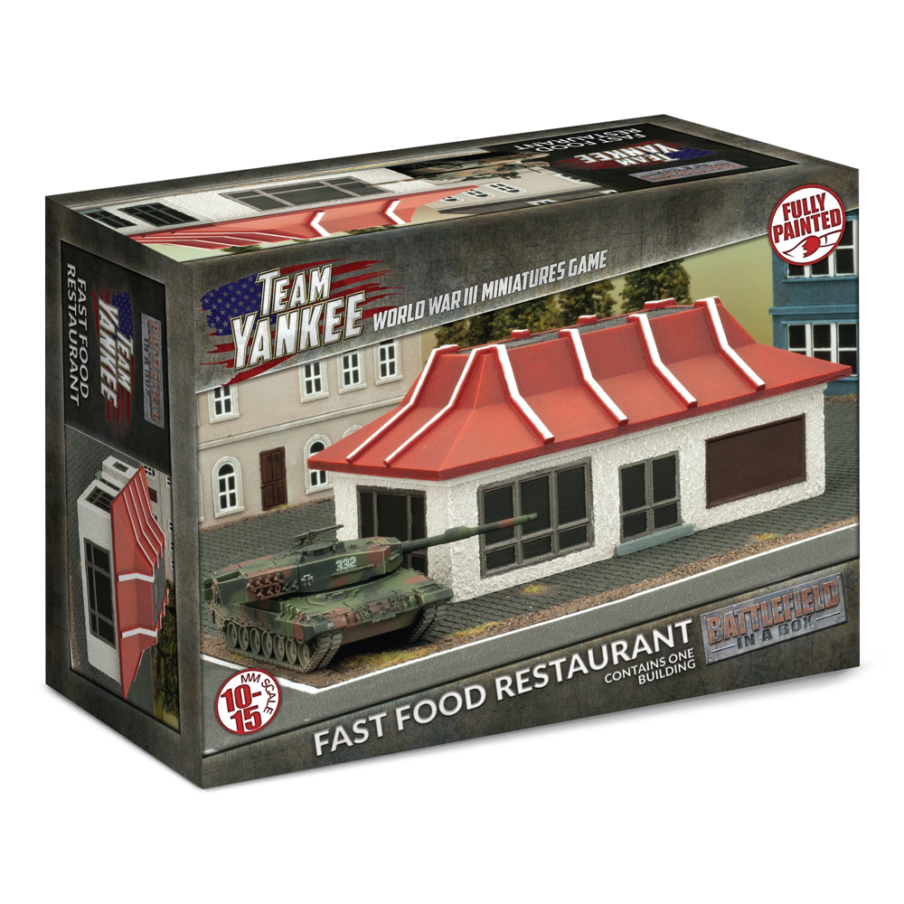 Battlefield in a Box: Flames of War - Fast Food Restaurant (Preorder)