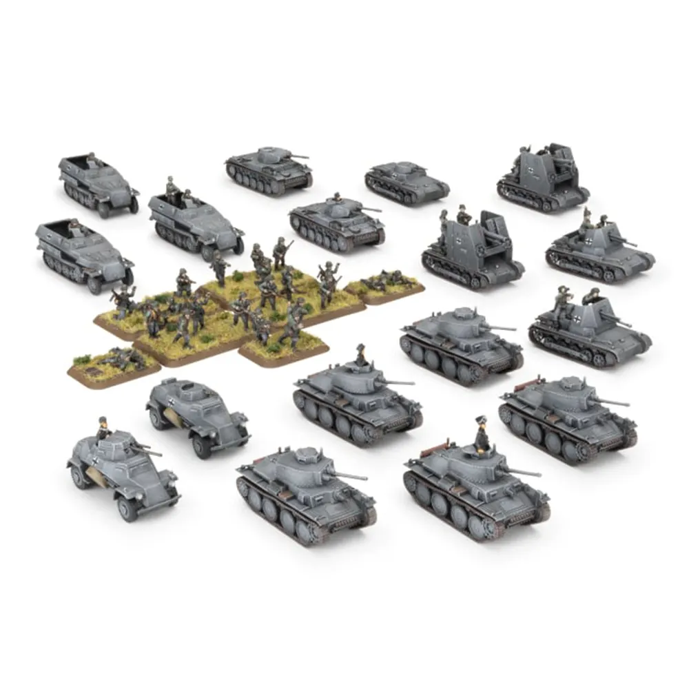 Flames of War: Barbarossa: German 38(t) Tank Company Starter Force (Preorder)