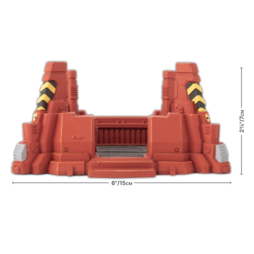 Battlefield in a Box: Gothic Sector - Legion Bunker (Red Paint Scheme) (New Arrival)