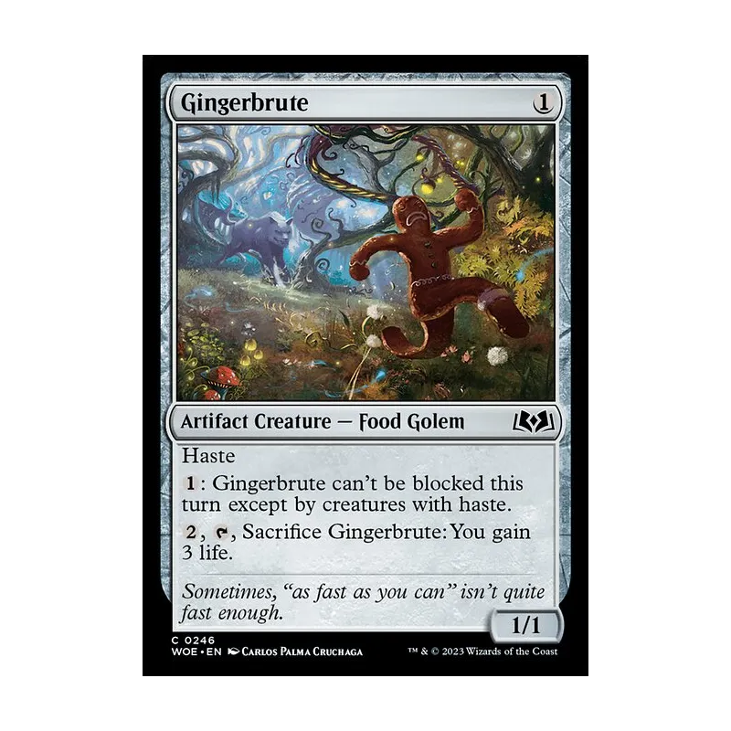 Gingerbrute - Wilds of Eldraine (Near Mint)