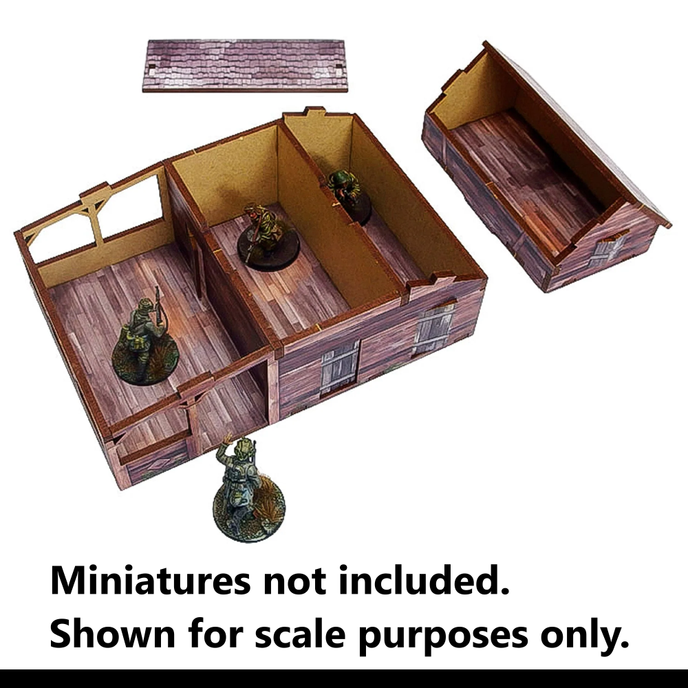 Bolt Action HDF Terrain: WW2 Ostfront Village - Workshop