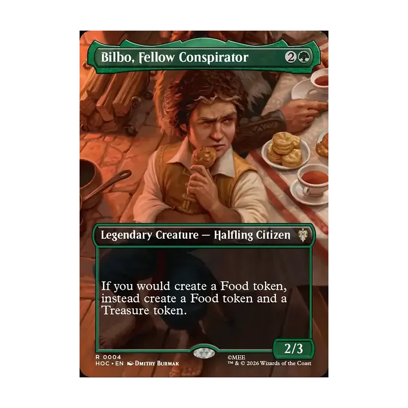 Bilbo, Fellow Conspirator (Borderless) - The Hobbit Eternal (Near Mint)