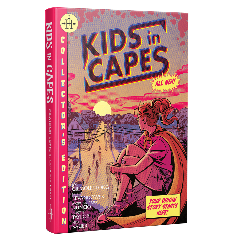 Kids in Capes RPG: Core Rulebook (Deluxe Hardcover Edition) (New Arrival)