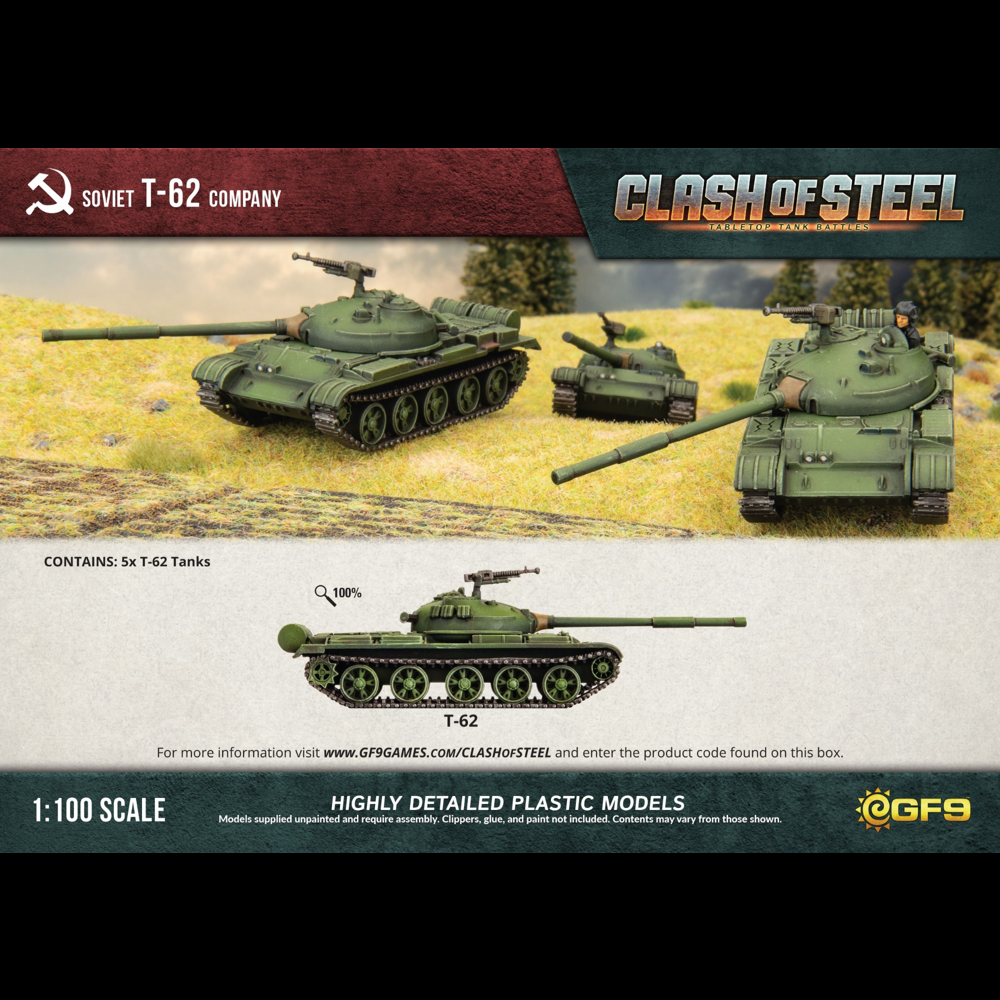Clash of Steel: Soviet - T-62 Company