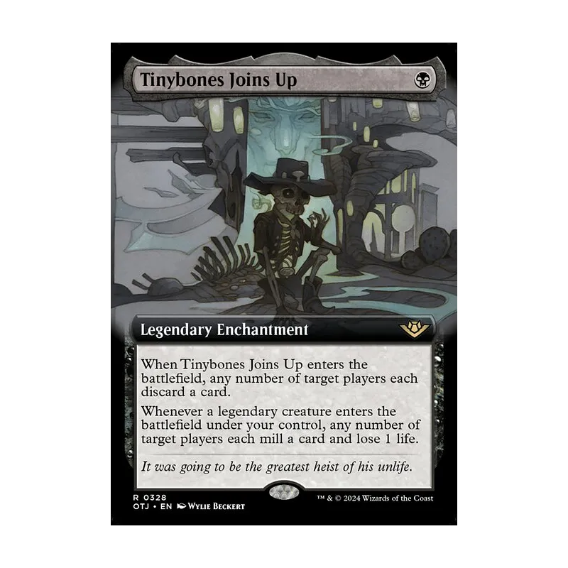 Tinybones Joins Up (Extended Art) - Outlaws of Thunder Junction (Near Mint)
