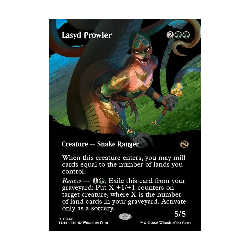Lasyd Prowler (Borderless) - Tarkir: Dragonstorm (Near Mint)