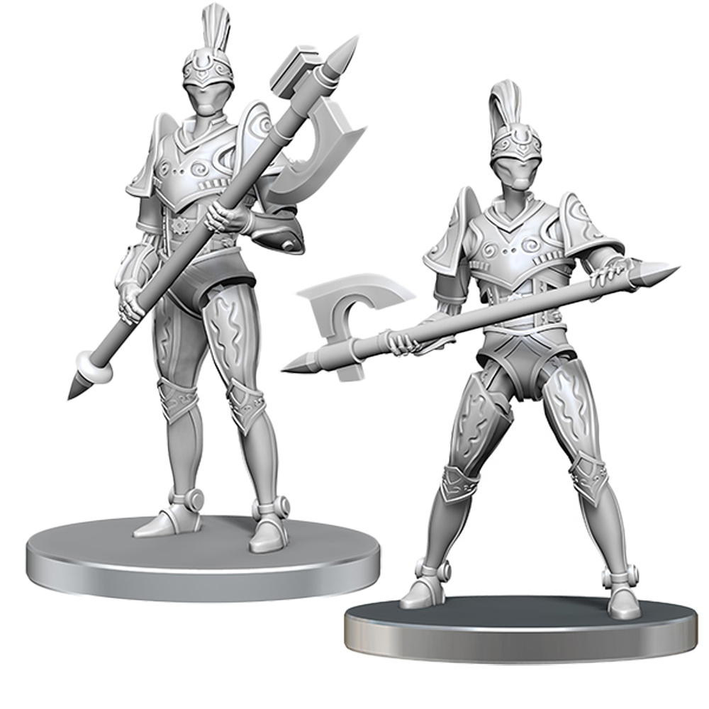 Pathfinder Battles Deep Cuts Unpainted Minis: W26 Clockwork Warriors (Preorder)