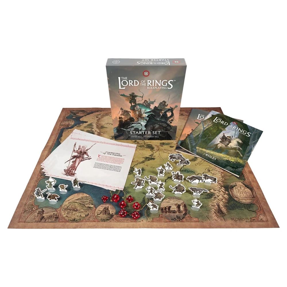 The Lord of the Rings RPG: Starter Set (D&D 5E Compatible) (Preorder)
