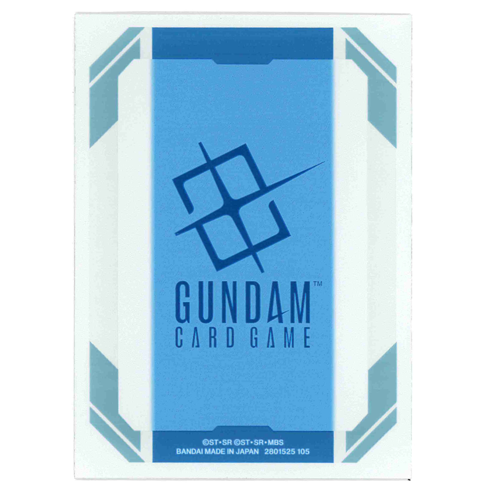 GUNDAM Card Game: Official Card Sleeves - GUNDAM Logo (Blue) GUNDAM Card Game: Official Card Sleeves - GUNDAM Logo (Blue)
