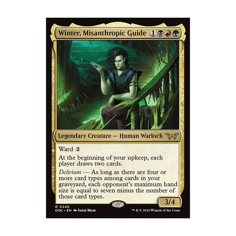 mtg max number of same card Enter the Infinite (Retro Frame) [Ravnica Remastered] Players have no maximum hand size. Winter, Misanthropic Guide | Duskmourn