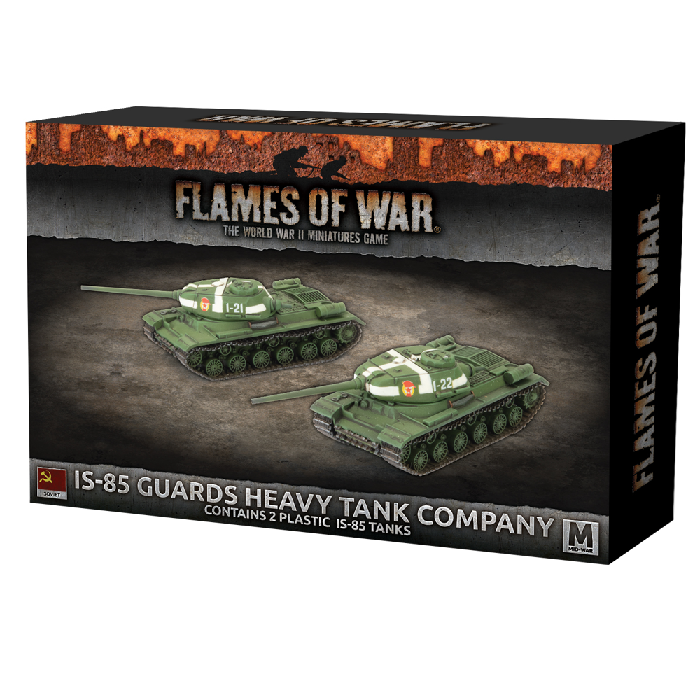 Flames of War WW2: Soviet - IS-85 Guards Heavy Tank Company