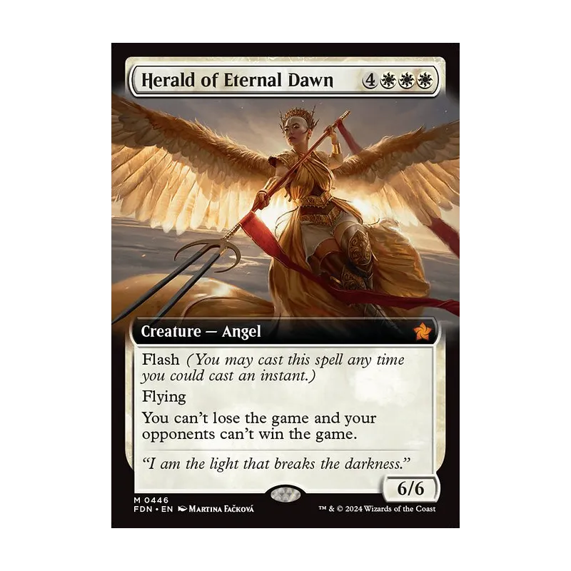 mtg foundations angel cards Herald of Eternal Dawn