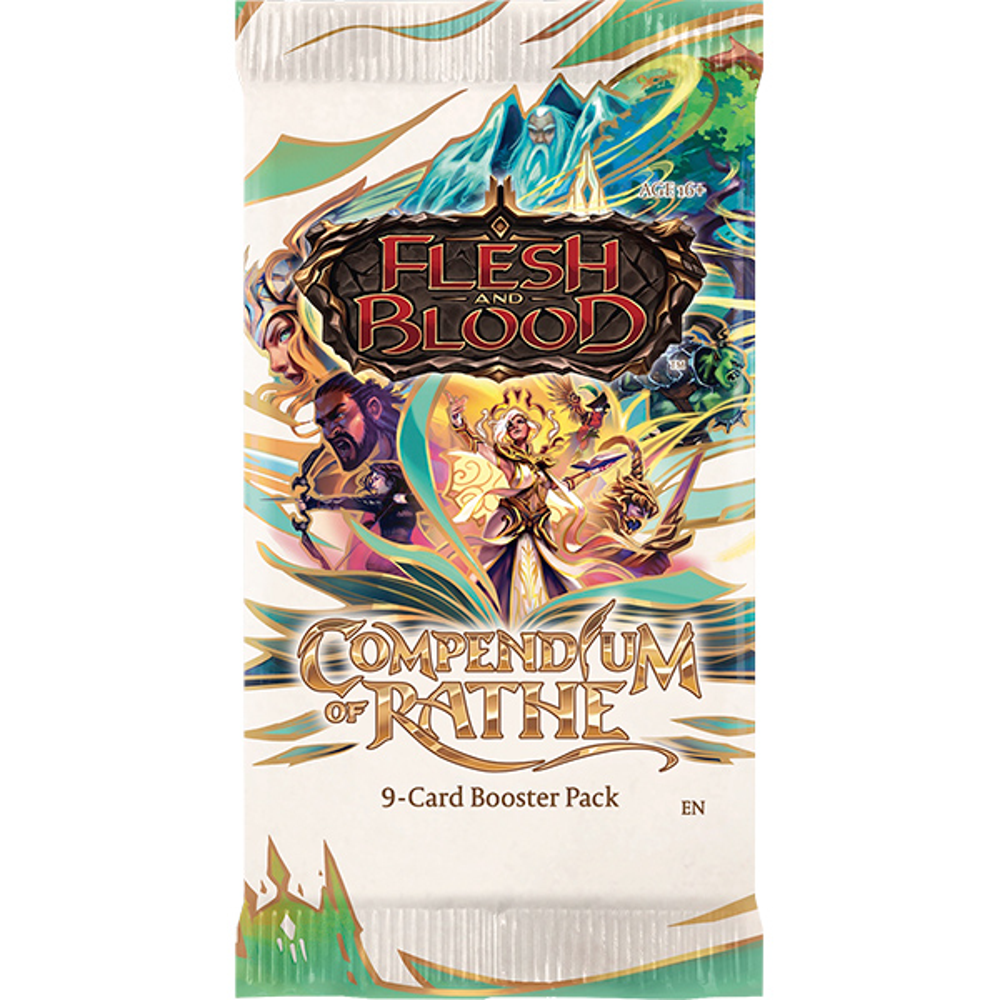 Flesh & Blood TCG: Compendium of Rathe - Booster Pack (Preorder)