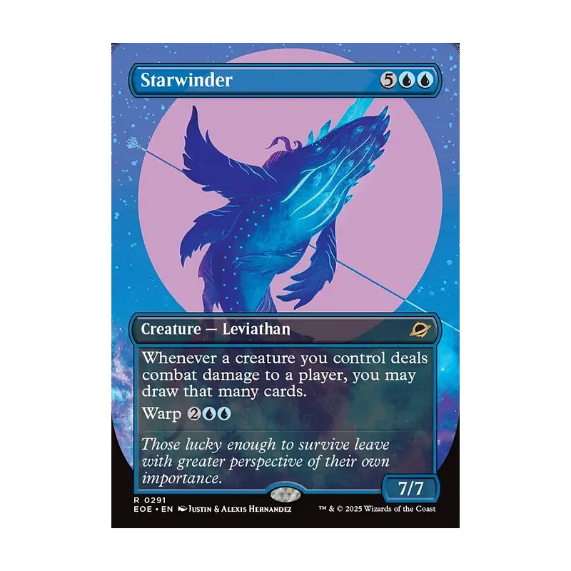 Starwinder (0291) (Borderless) - Edge of Eternities (Near Mint)