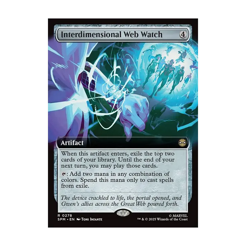 Interdimensional Web Watch (Extended Art) - Marvel's Spider-Man (Near Mint)