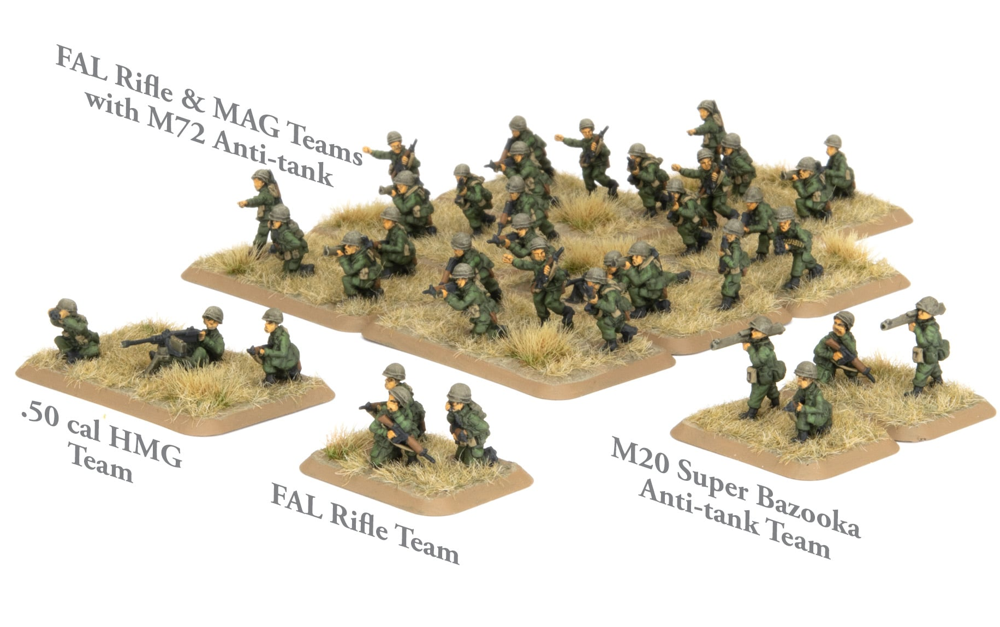 WWIII Team Yankee: Argentina - Rifle Platoon (Preorder)