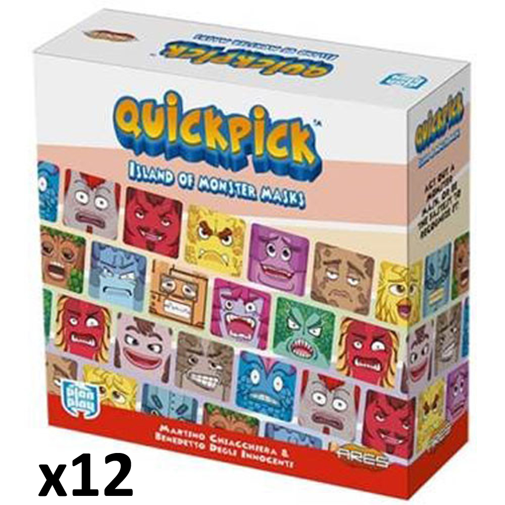 Quickpick: Island of Monster Masks CASE (12)
