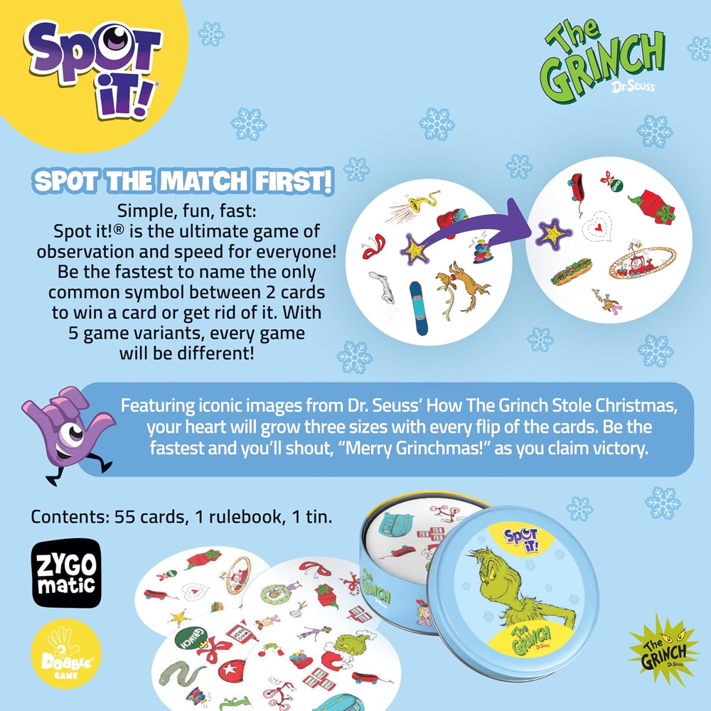 Spot It! The Grinch (Preorder)