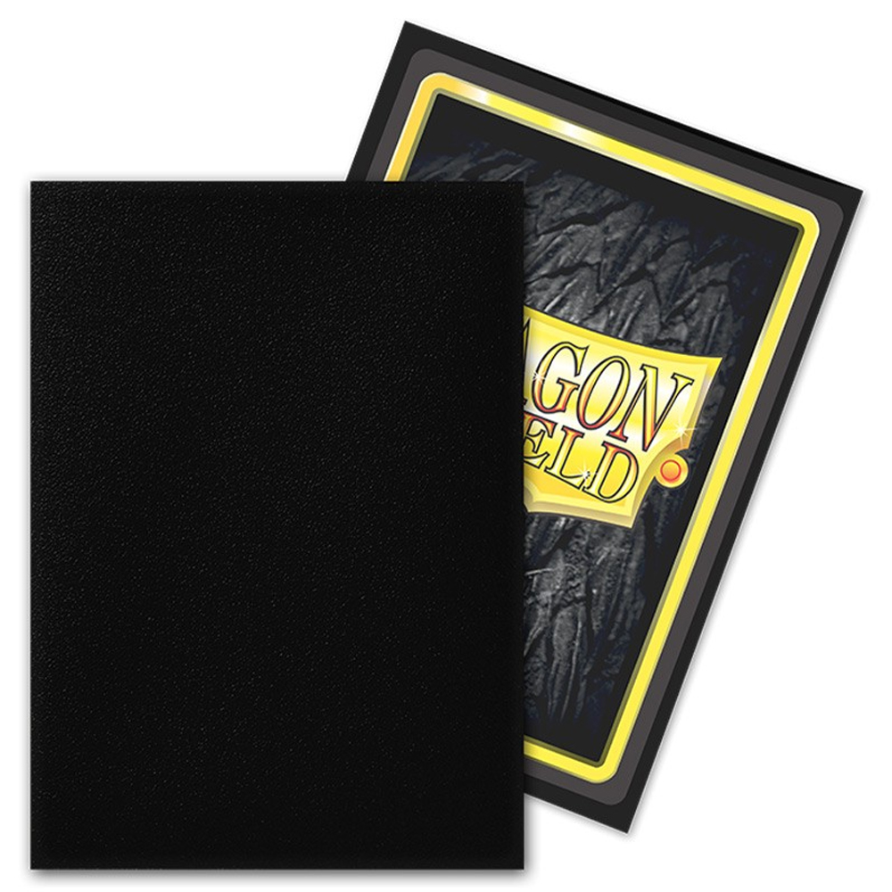 Dragon Shield Sleeves: Non-Glare - Black (100)