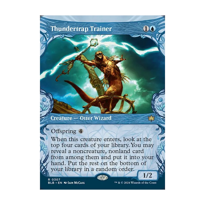 Thundertrap Trainer (Showcase) - Bloomburrow (Near Mint)