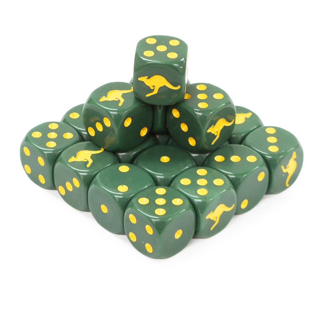 Flames of War WW2: British - Australian MW Dice (20) (Preorder)