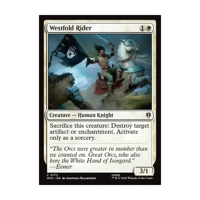 Westfold Rider - The Hobbit Eternal (Near Mint)