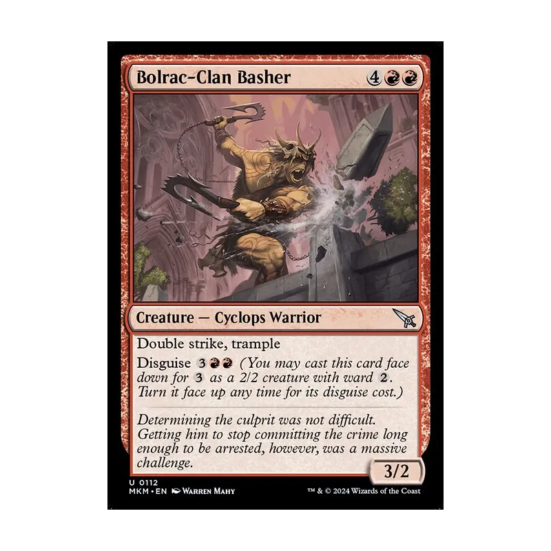 Bolrac-Clan Basher - Murders at Karlov Manor (Near Mint)