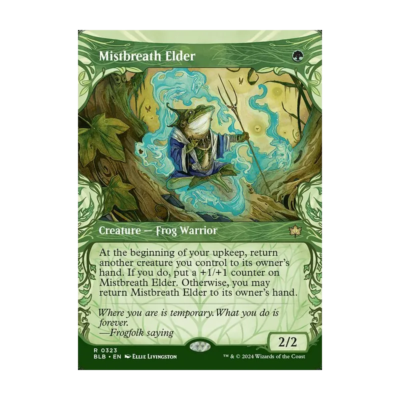 Mistbreath Elder (Showcase) - Bloomburrow (Near Mint)