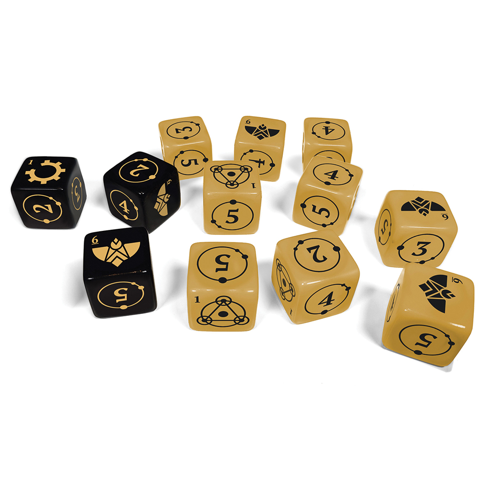 Coriolis: The Great Dark RPG: Dice Set (12) (Preorder)
