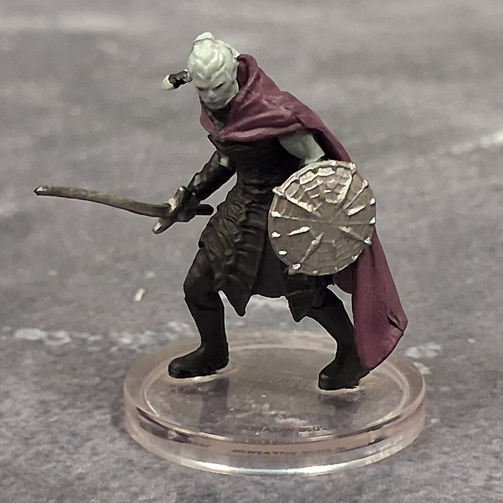 Adventures in Faerun #16 Drow Elite Warrior of Lolth (U)