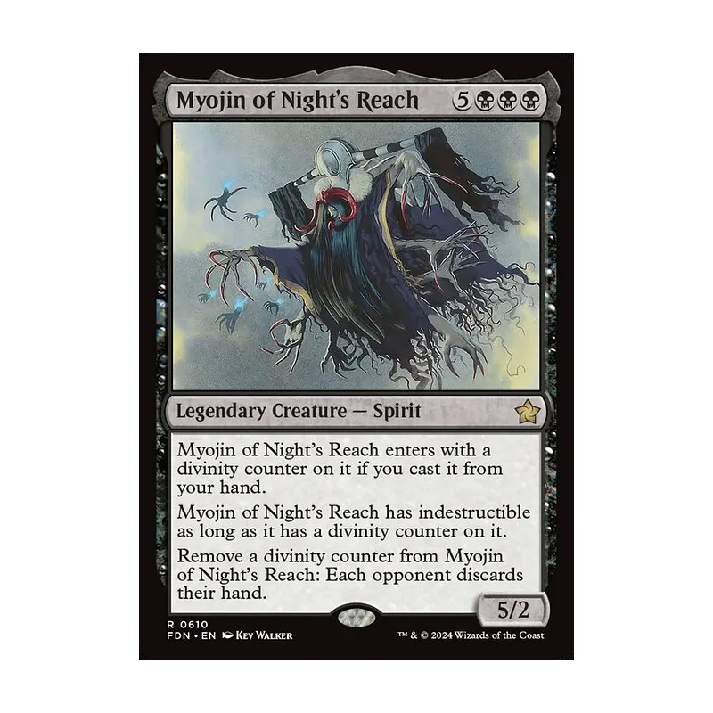 Myojin of Night's Reach - Foundations (Near Mint)