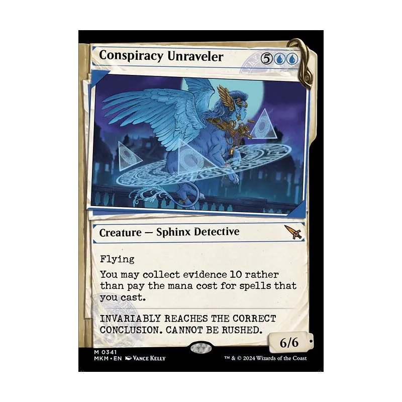 Conspiracy Unraveler (Showcase) - Murders at Karlov Manor (Near Mint)