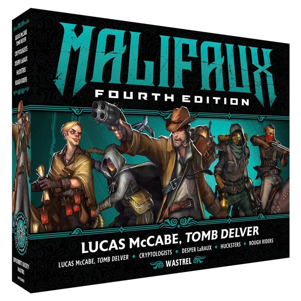 Malifaux 4E: Explorer's Society - Lucas McCabe, Tomb Delver (Preorder)