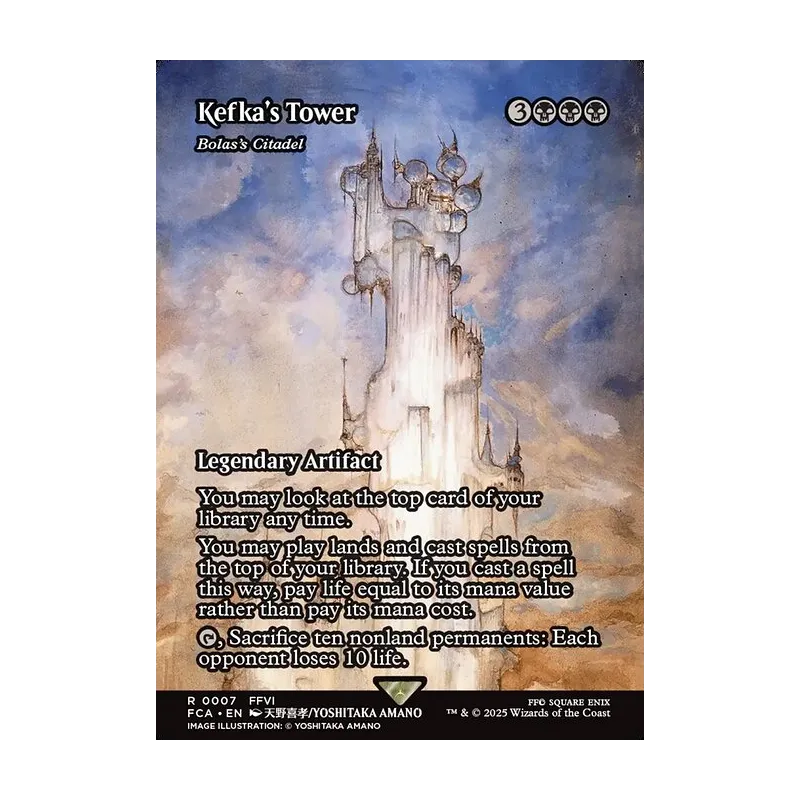 Kefka's Tower / Bolas's Citadel (Showcase) - Final Fantasy: Through the Ages (Near Mint)