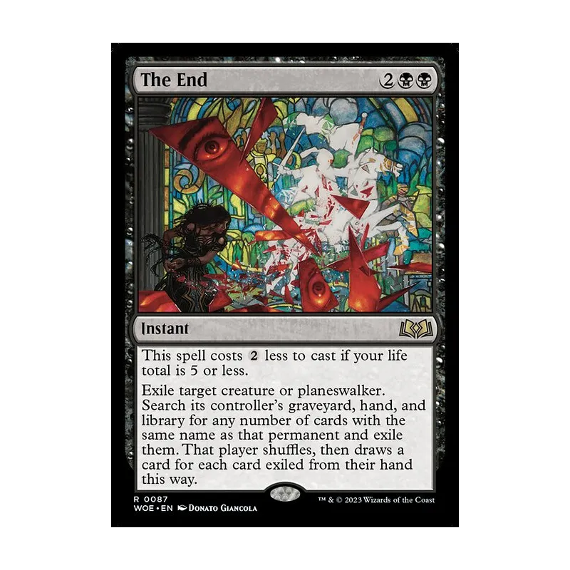 The End - Wilds of Eldraine (Near Mint)