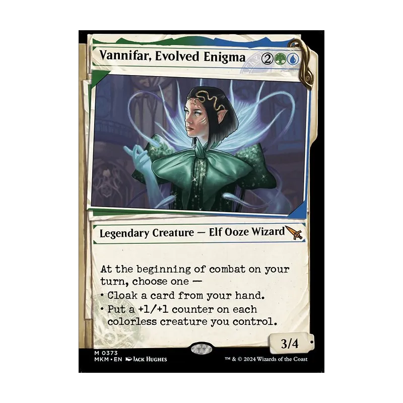 Vannifar, Evolved Enigma (Showcase) (0373) - Murders at Karlov Manor (Near Mint)