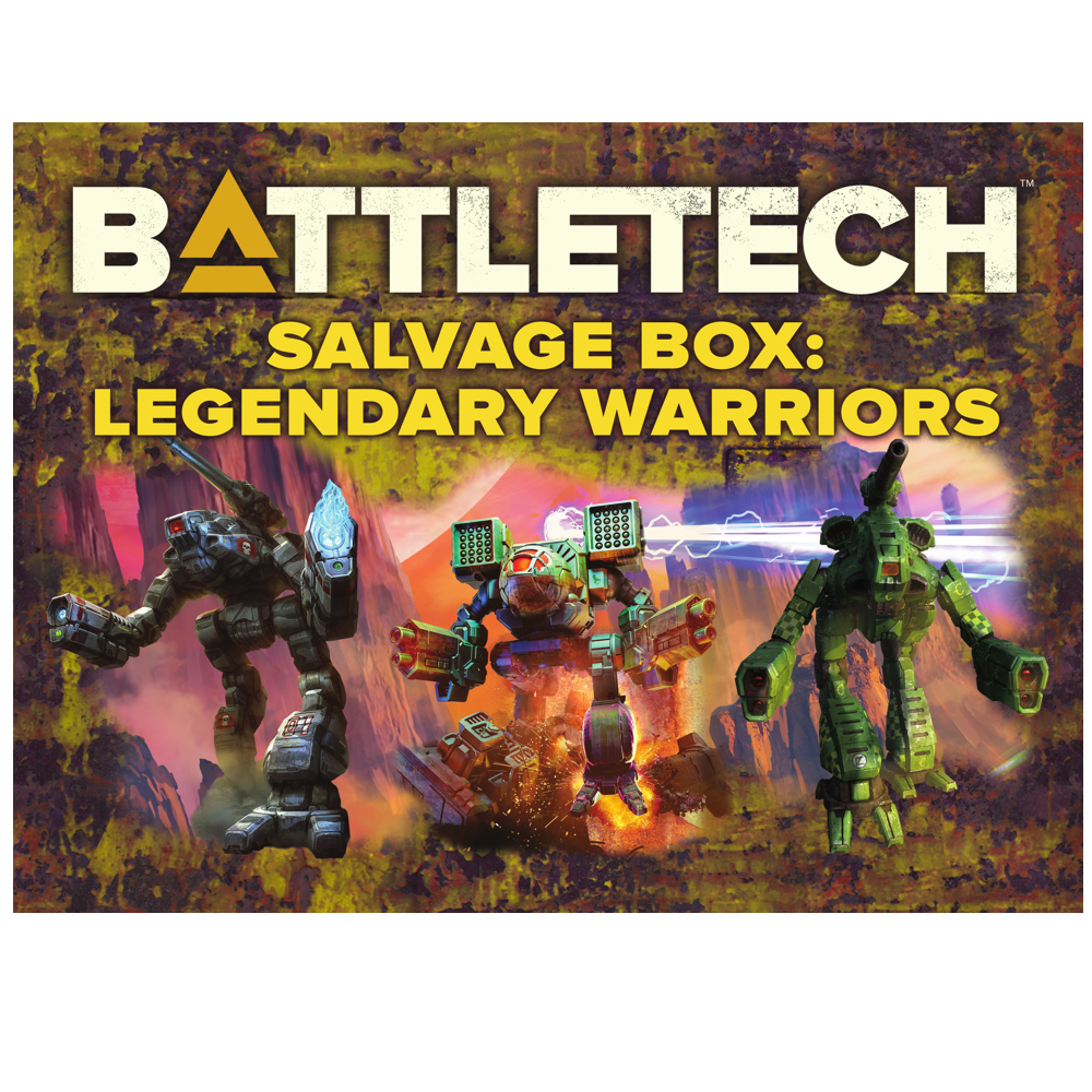 BattleTech: Salvage Blind Box Display - Legendary Warriors (Preorder)