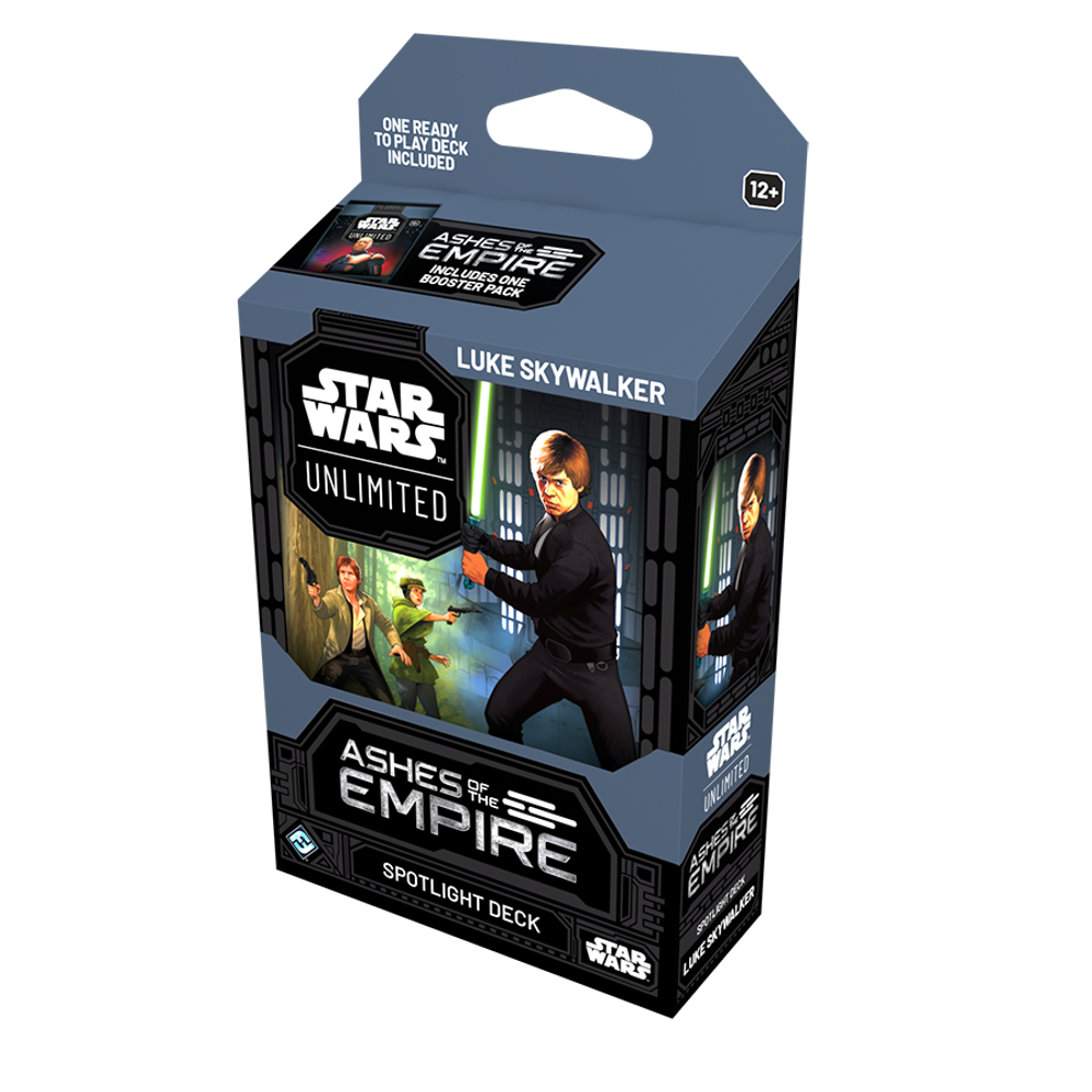 Star Wars Unlimited TCG: Ashes of the Empire - Spotlight Deck - Luke Skywalker (Preorder)
