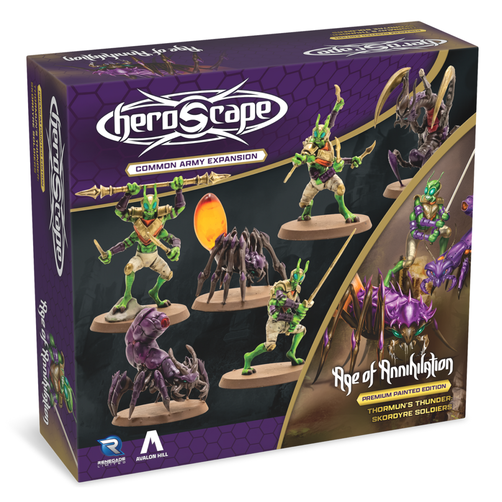 Heroscape: Age of Annihilation - Skordyre Soldiers Army Expansion (Painted) (Preorder)