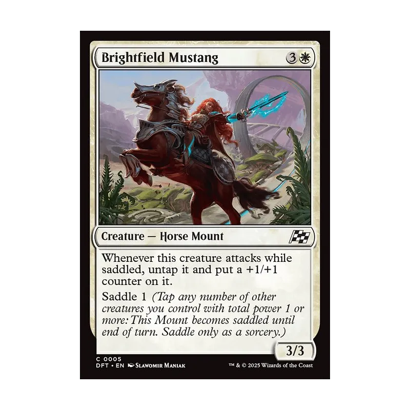 Brightfield Mustang - Aetherdrift (Near Mint)