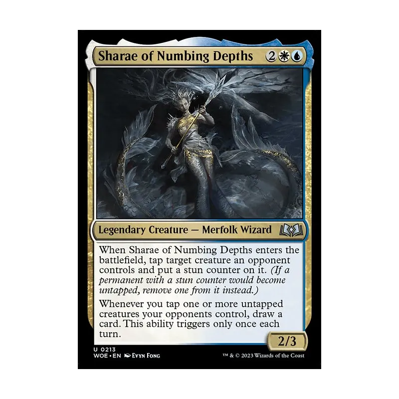 Sharae of Numbing Depths - Wilds of Eldraine (Near Mint)