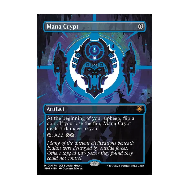Mana Crypt (0017c) (Borderless) - Special Guests (Foil Near Mint)
