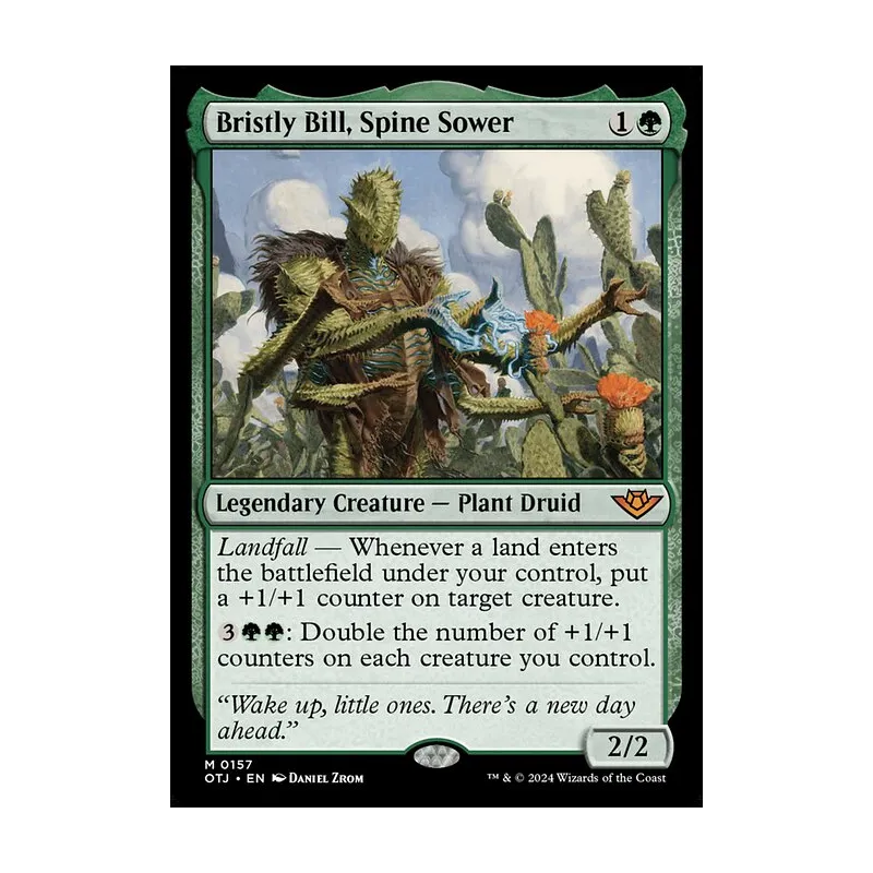 Bristly Bill, Spine Sower - Outlaws of Thunder Junction (Near Mint)