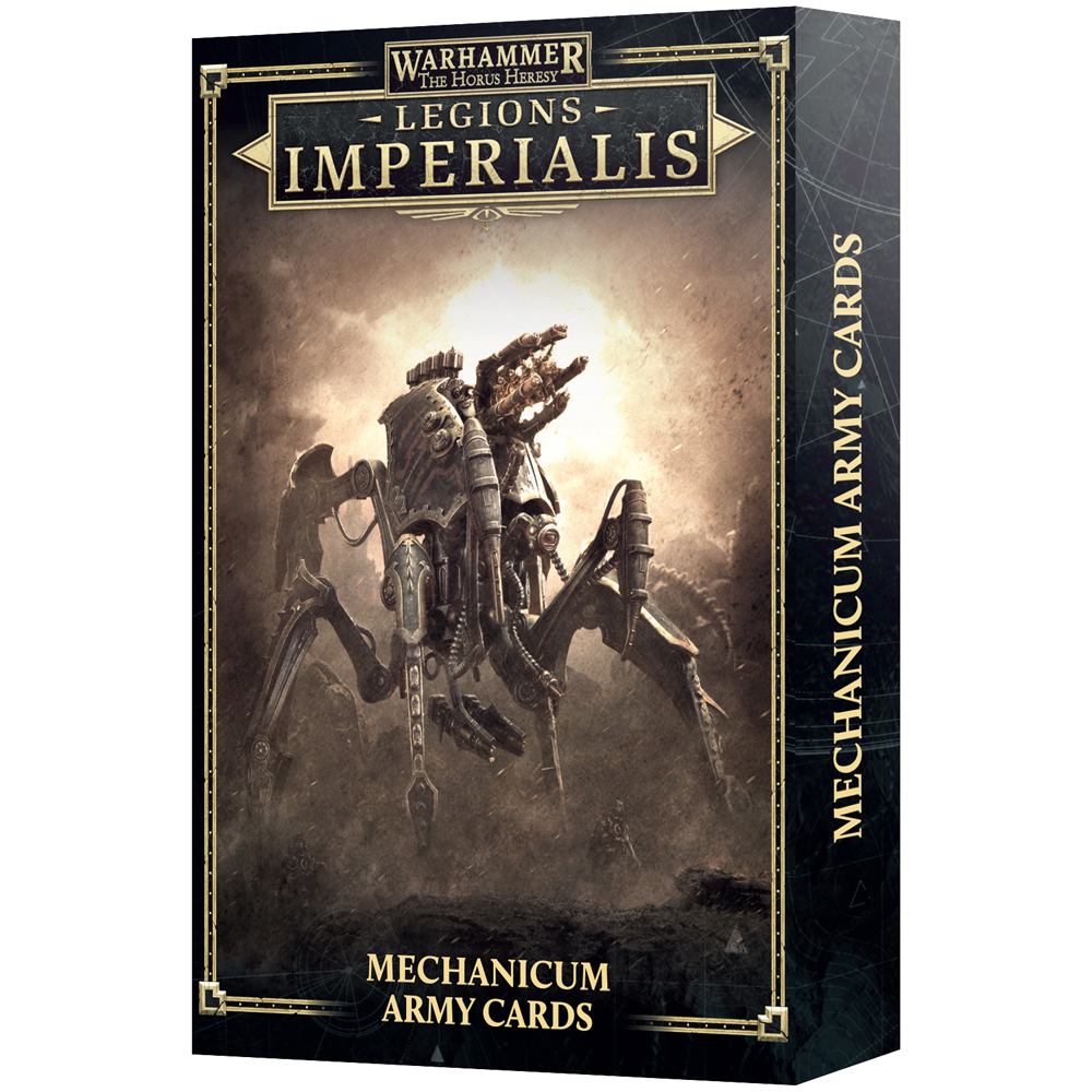 Legions Imperialis: Mechanicum Army Cards Legions Imperialis: Mechanicum Army Cards
